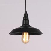 古工XL 8013业风黑色铝材复锅啡盖吊材灯单头铝咖厅酒吧烧烤店餐