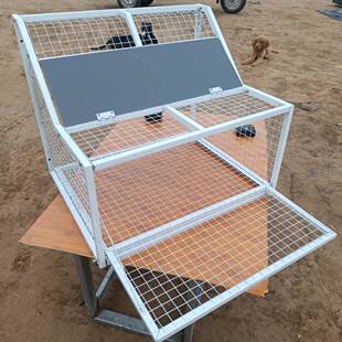 鸽子跳笼JUX鸽子用品用具信进鸽赛鸽板鸽撞门草窝跳笼舍口踏放飞