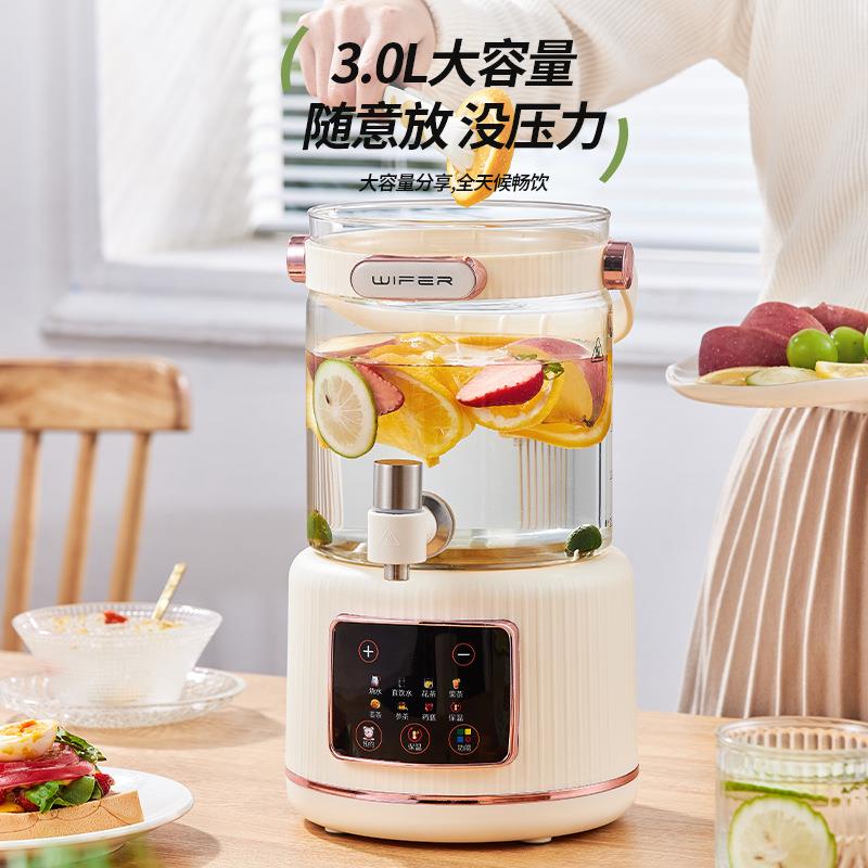 分体式花煮茶养生壶大容量L约定时养生茶电热烧3水预壶多XT-A818