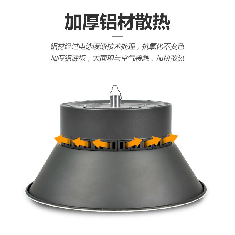 灯天棚le工矿灯吊灯超亮工厂房仓库CFY车间W照明吊灯1001d50W200W
