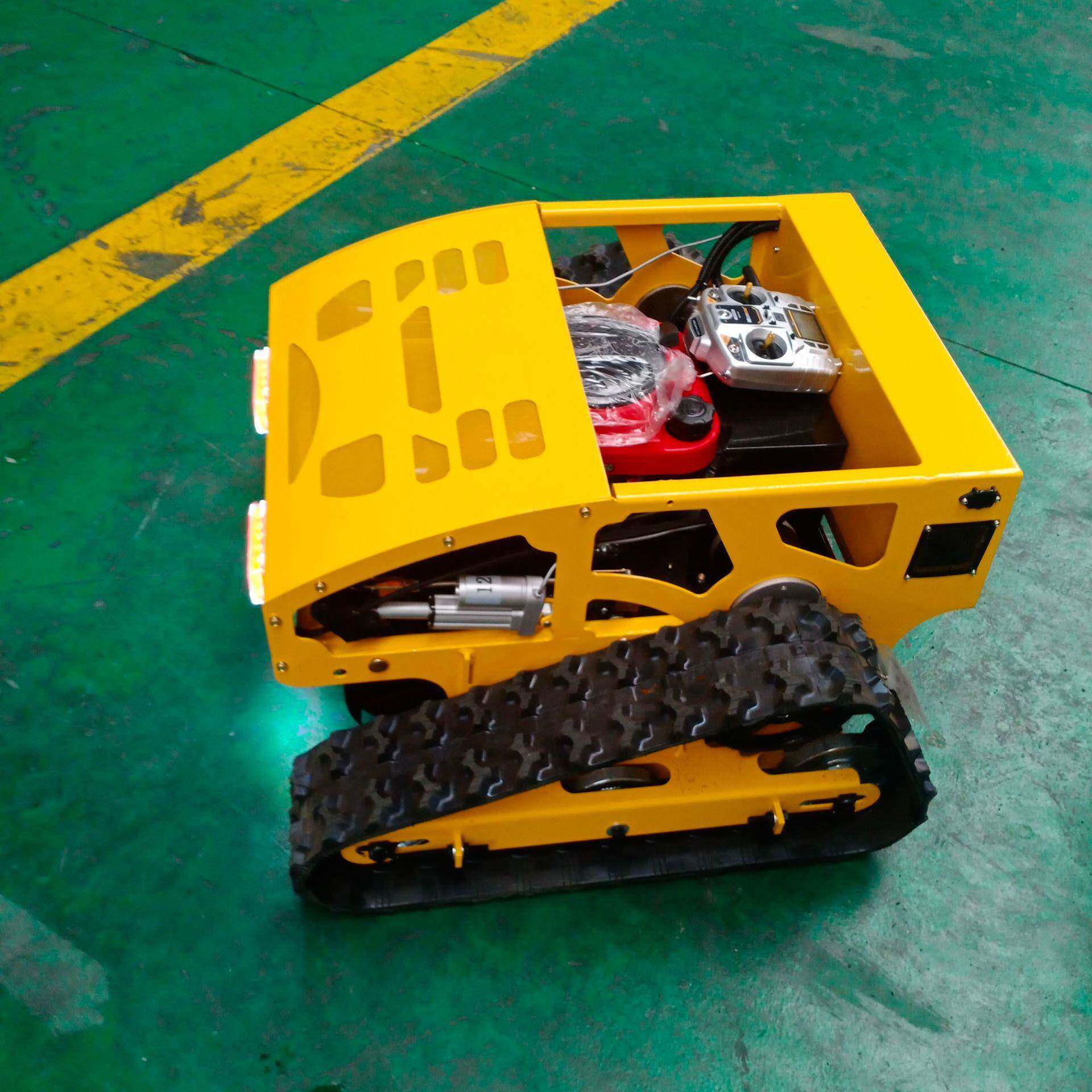 CPS草中默申型出口多功能遥控割除机小履带式油电混动家用草机