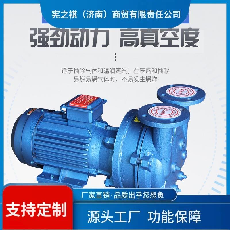 询~V2B系列水式真空ZDV泵工业环真空抽气泵不锈钢水循压缩机2环BV