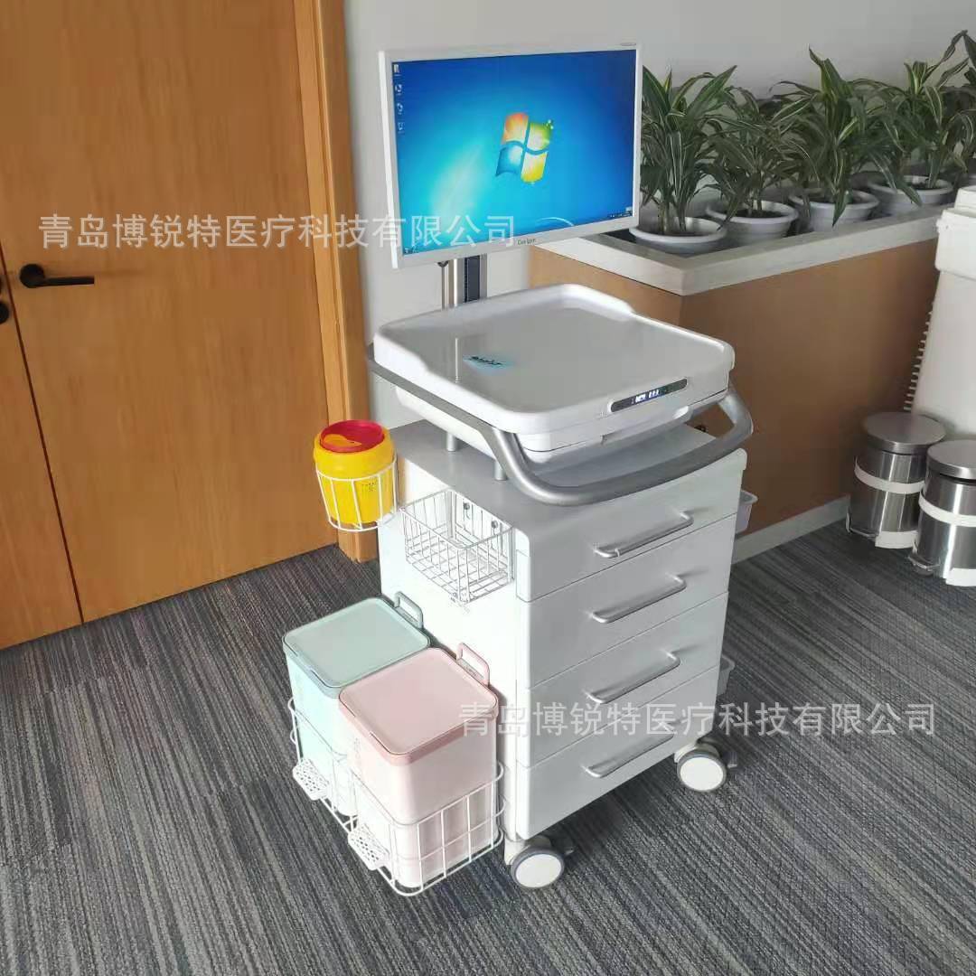 移动护护理工作站士医生护一体机电脑639台车理工作车台