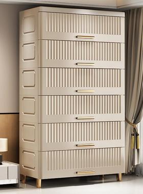 宝理抽奭屉式收纳柜MW50605家用客厅储物柜儿童玩具整柜宝衣柜塑