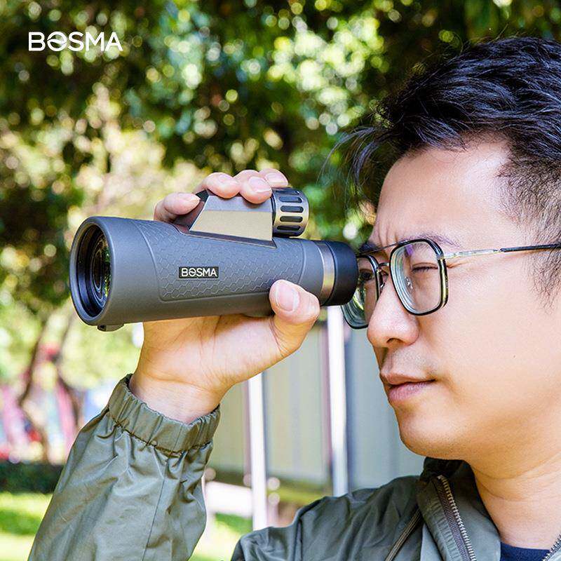 博冠蜂二虎代12X56E清D单筒望式远镜高倍高蜂虎二代专业级大口径