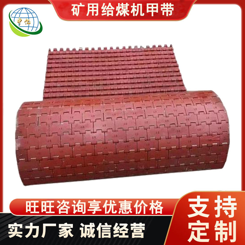 矿用甲带式给煤机配件耐磨甲带片