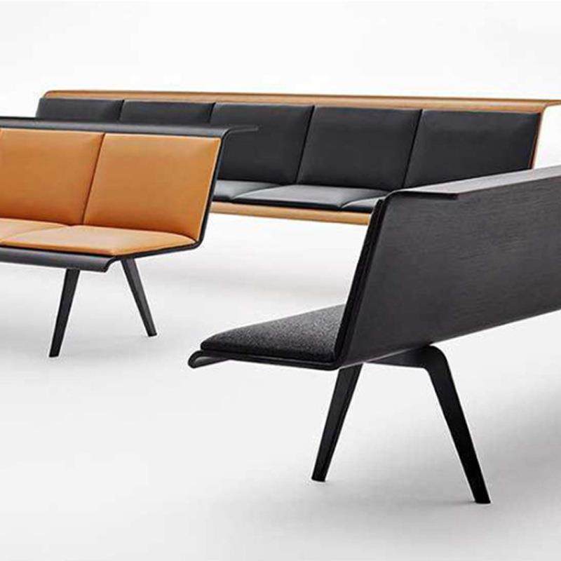 层公253共弯长椅弯板曲杨木多板胶合板板曲木板