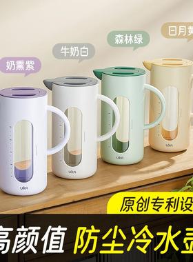 UA冷水壶家用耐高温玻璃防烫大容K量夏季凉水Jug壶水简约防摔便携