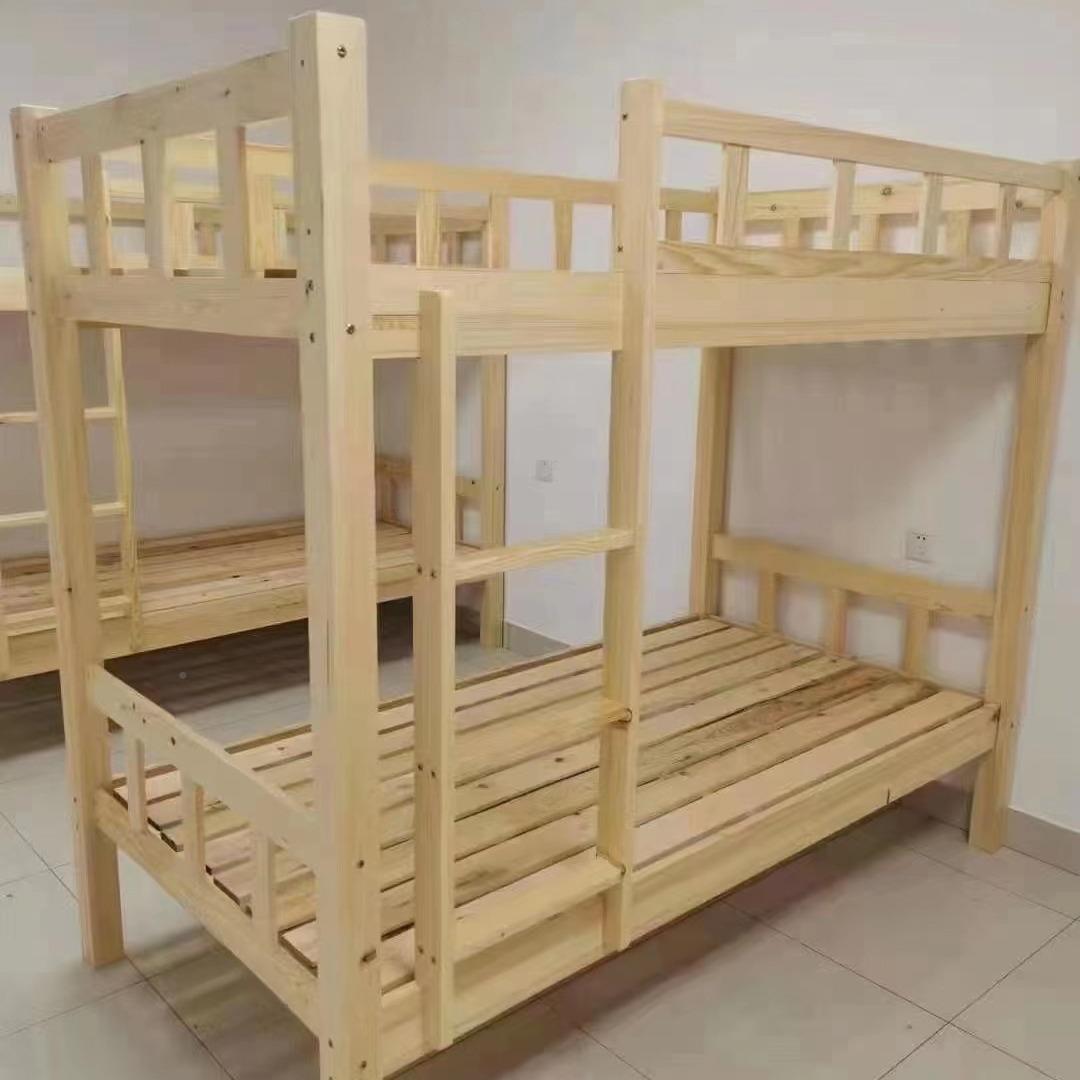 儿实木高低双上下床层儿童宿舍床室工床上下铺寝高低床简约风家具