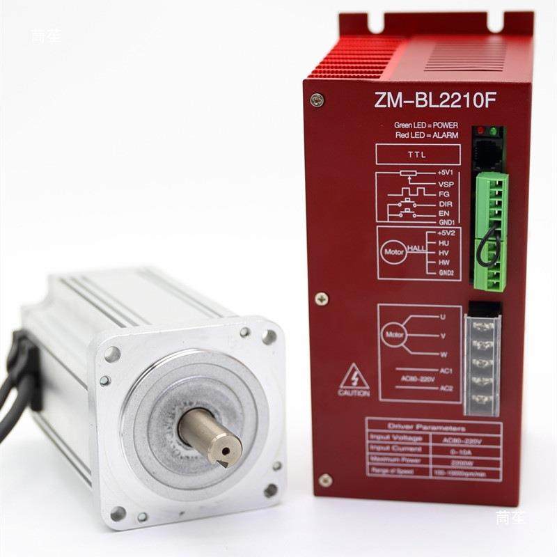 高压PLI流无刷电机驱动套装5直50750W/1.2/2KW马达高速400//60000