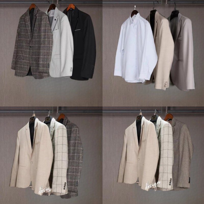 样板房意式衣帽间摆件卧室商务男主人外套衬衣衣柜装饰样板间衣服,家居饰品,装饰摆件,淘宝优惠券,粉丝福利购,淘宝优惠卷