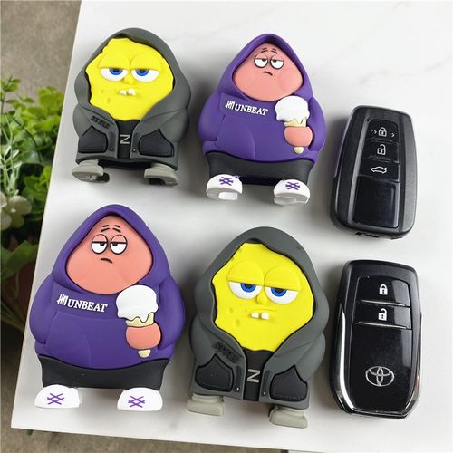 适用丰田凯美瑞钥匙套卡罗拉雷凌车荣放亚洲龙威兰达锋兰达扣卡通