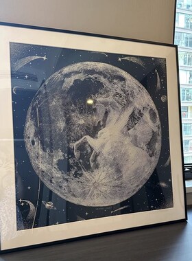 diy无损磁吸裱框丝巾装裱轻奢风格围巾画框定制相框挂墙丝巾画框