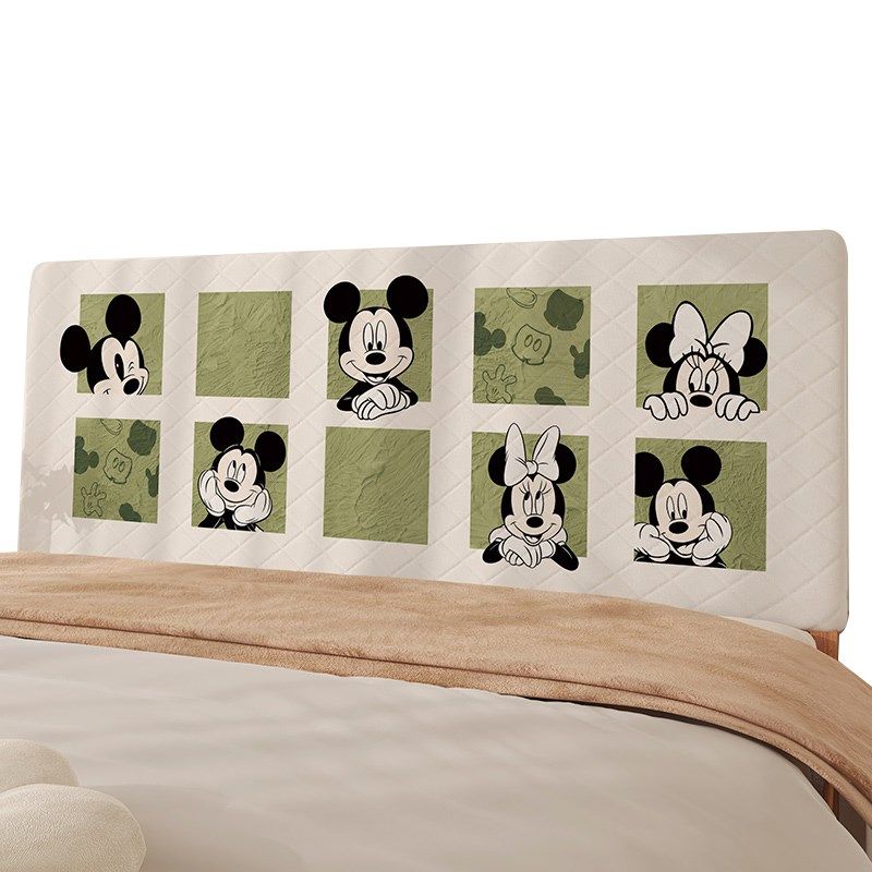 卡通床头罩套1米8老式实木床头靠背靠垫保护套可拆洗加厚四季通用,居家布艺,床头罩,淘宝优惠券,粉丝福利购,淘宝优惠卷