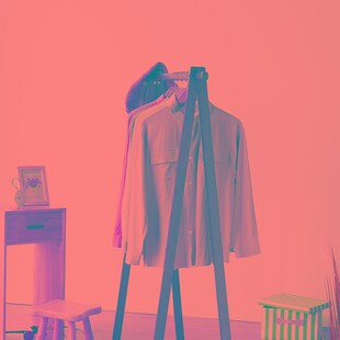 全实木落地挂衣架室内晾挂衣服衣帽架子卧室简约现代多功能置物架