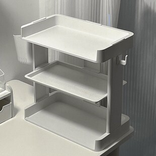 【宿舍收纳好物】多功能办公学习书桌面上置物架多层收纳架子杂物