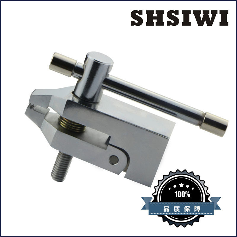 思为拉链钳口夹具SJJ-019拉链夹具推拉力计测试机台夹具夹具