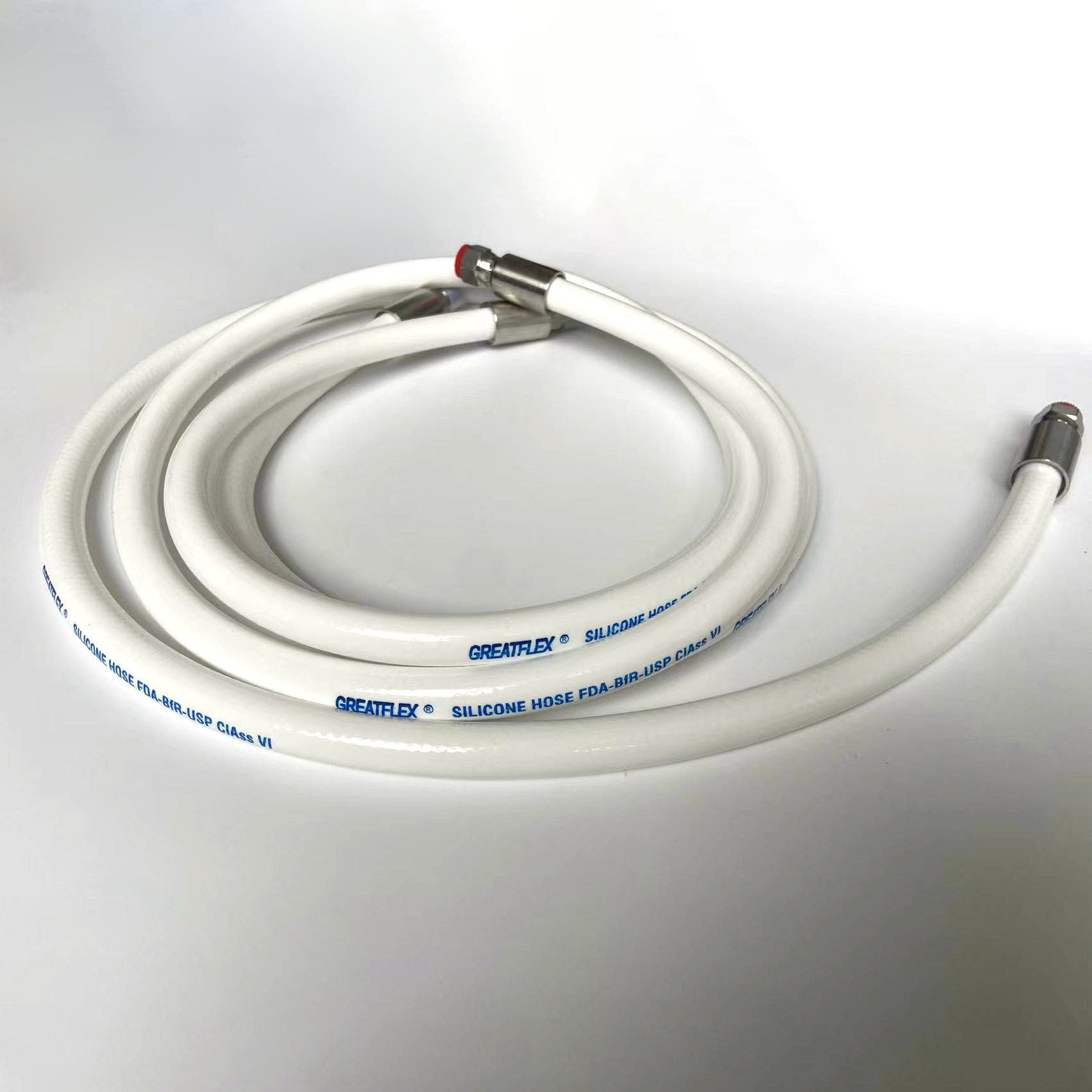 GREATFLEX白色高温高压蒸气管双层编织卫生级专用BD40工厂