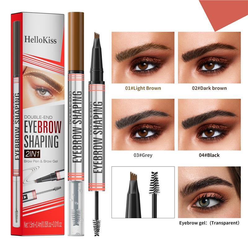 双头四叉液体眉笔 Double End Four Fork Liquid Eyebrow Pen