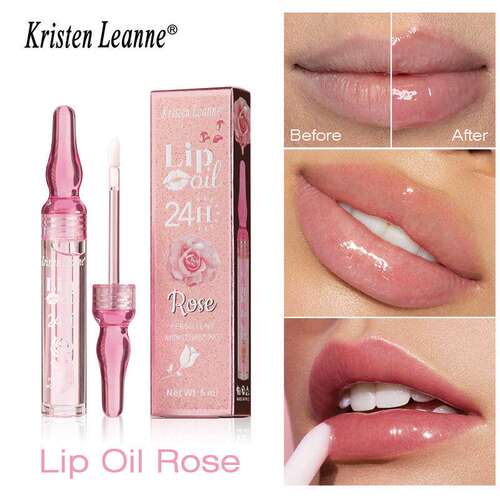 Rose Color Changing Lip Gloss 玫瑰保湿滋润嘟嘟唇釉