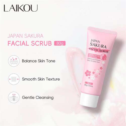 80g Hydrating Facial Scrub 补水保湿清洁毛孔脸部磨砂膏
