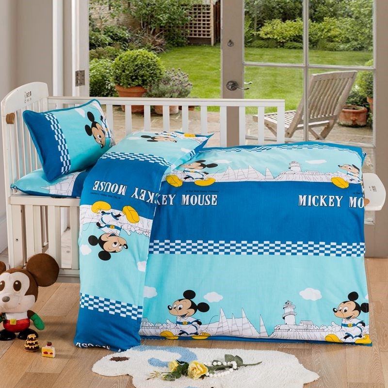 幼儿园被子三件套纯棉宝宝午睡专用床褥子全棉儿童床上用品六件套,婴童用品,婴童床品套件,淘宝优惠券,粉丝福利购,淘宝优惠卷