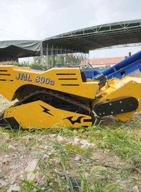 纯PGH电款遥控割草履带式草机割增程式遥控履除带草机柴机油割草