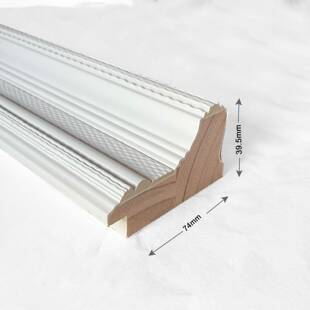 实印装花相框美式复古白色油框装G12202-裱木自客厅展览挂墙画素