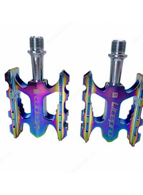 LI轻TEP踏RO自行脚踏K3脚折叠车脚蹬车量化026铝合金412轴承脚踏