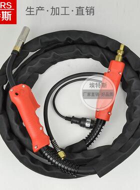 二保焊枪总成279线KR350带线缆气保焊机焊A枪欧式接口把3/5米焊焊