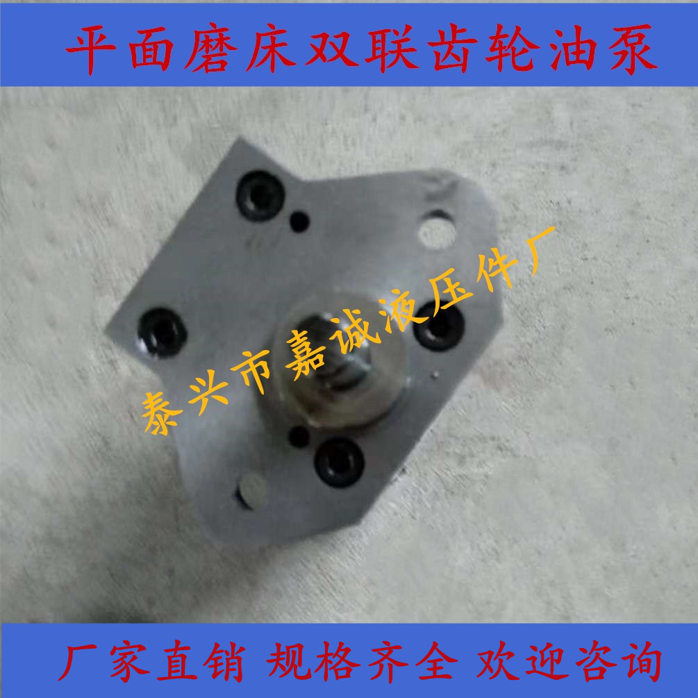 GY01-1.5/1.5双联齿轮泵 上海M7120A平面磨床用 多片式齿轮泵
