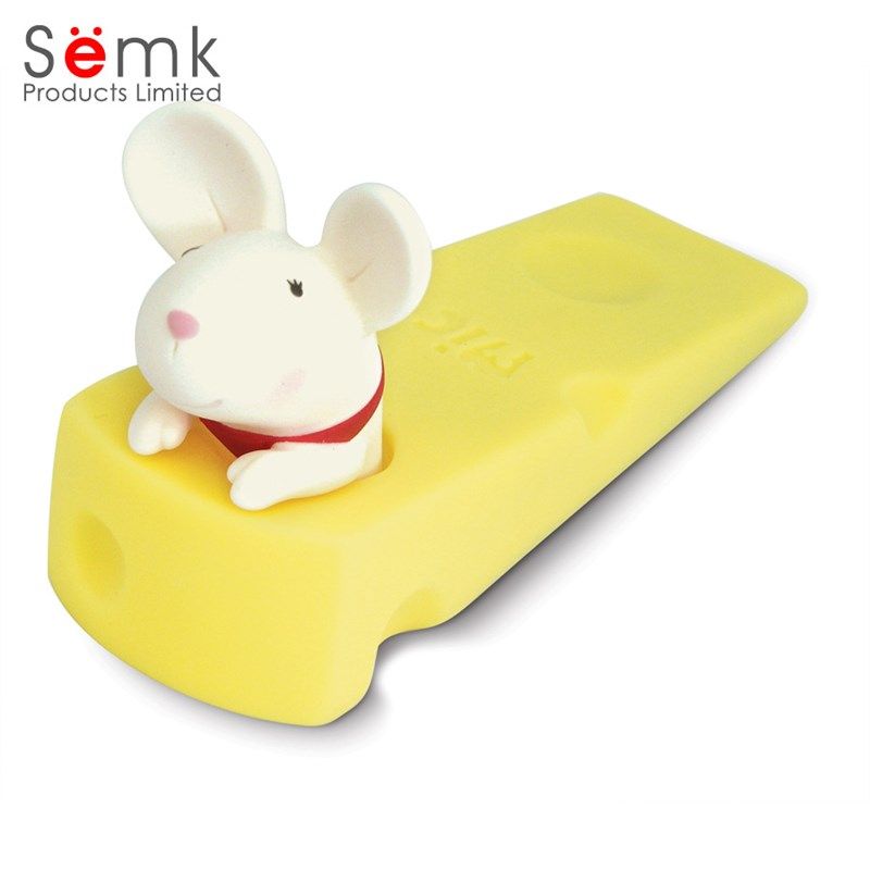 创意门挡门阻防风固定器防撞门档缓冲顶门器阻门器卡通老鼠掩门塞