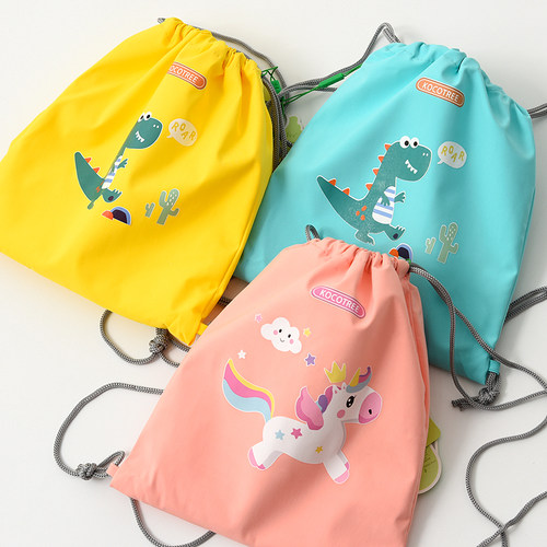 会员拍 儿童雨衣 男女童小学生斗篷式雨披宝宝幼儿园恐龙小孩雨具