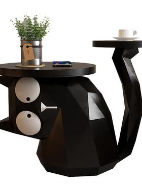 L动彧2创意小客厅沙发边桌10767角柜可移床头柜猫几咪落地托盘几