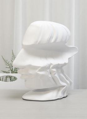 现代轻奢脂人物抽w9000-41象雕塑软客厅玄品关样树板房摆设家家居