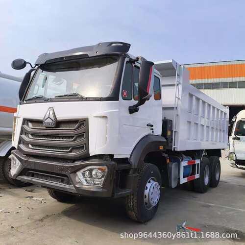 非洲重汽豪沃TX 6X4工程自卸渣土车371马力自卸卡车跨境翻斗车