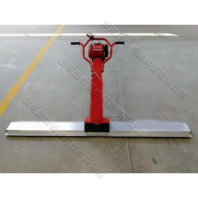 手工扶式路面施振平尺混土气泡振捣设备水凝泥NJG路面电动铺平机