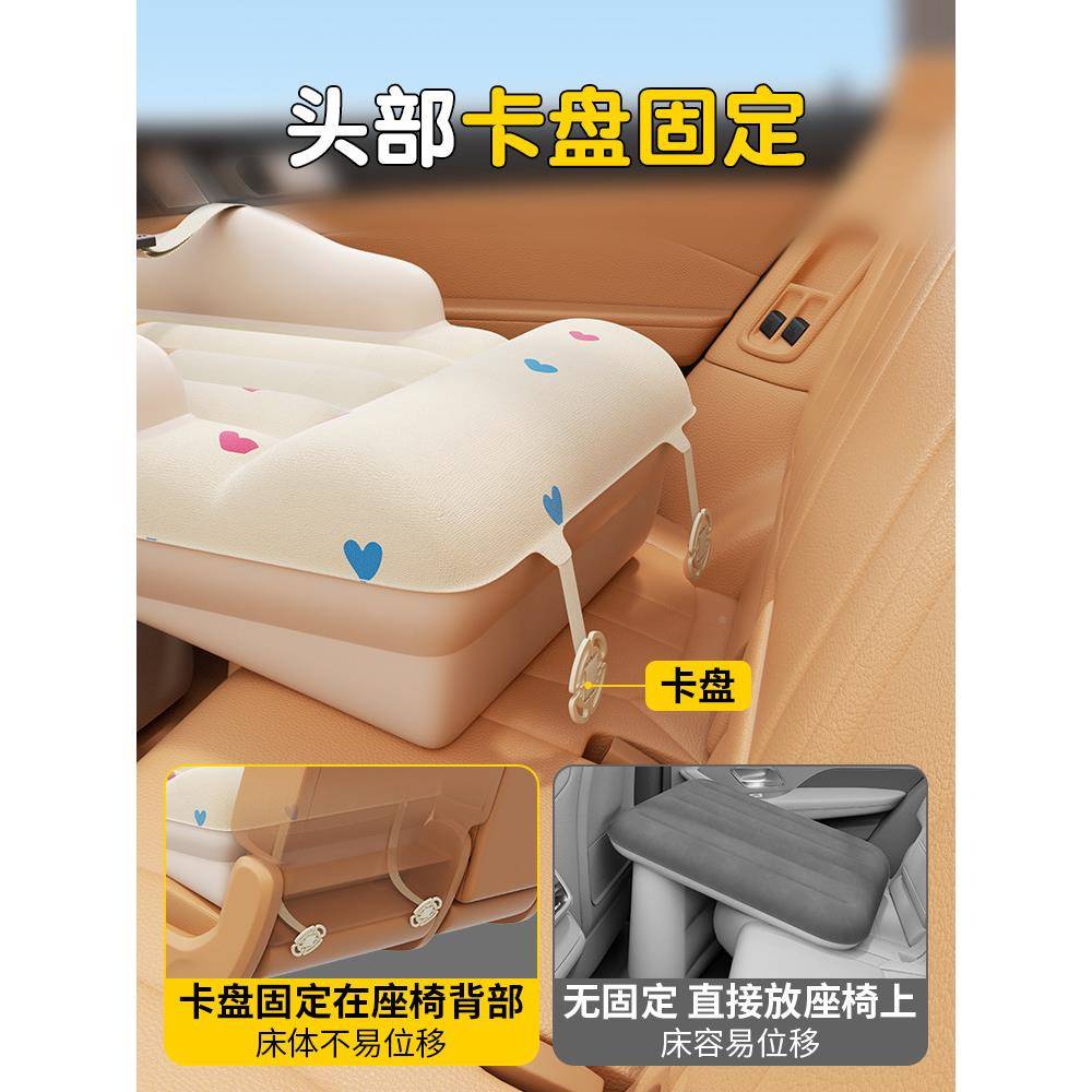 莹车载婴薛儿睡床宝宝外出睡觉童车长汽儿途坐小熊婴儿车旅行床小