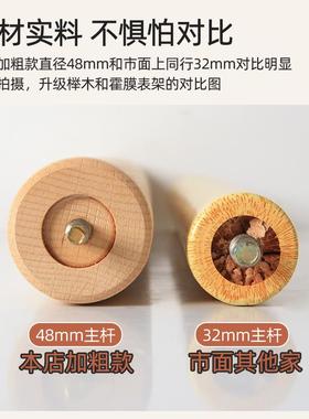 挂衣架隔落地卧室日式衣帽架夜关家用实木玄门口次净衣收纳放FGYM