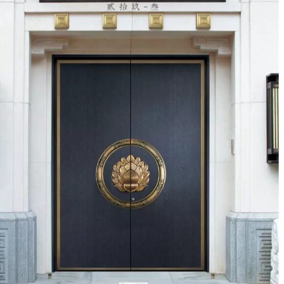 农村别墅电动防盗平开大门