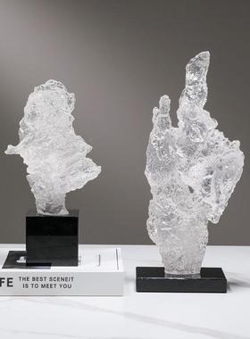 新湖中式代太石雕塑摆件现轻玄关客厅CS-ZS012电视柜酒柜样板房软