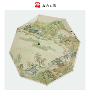 雨伞女晴雨两用遮太阳伞防晒防紫外线折叠晴雨伞大号古风伞高颜值