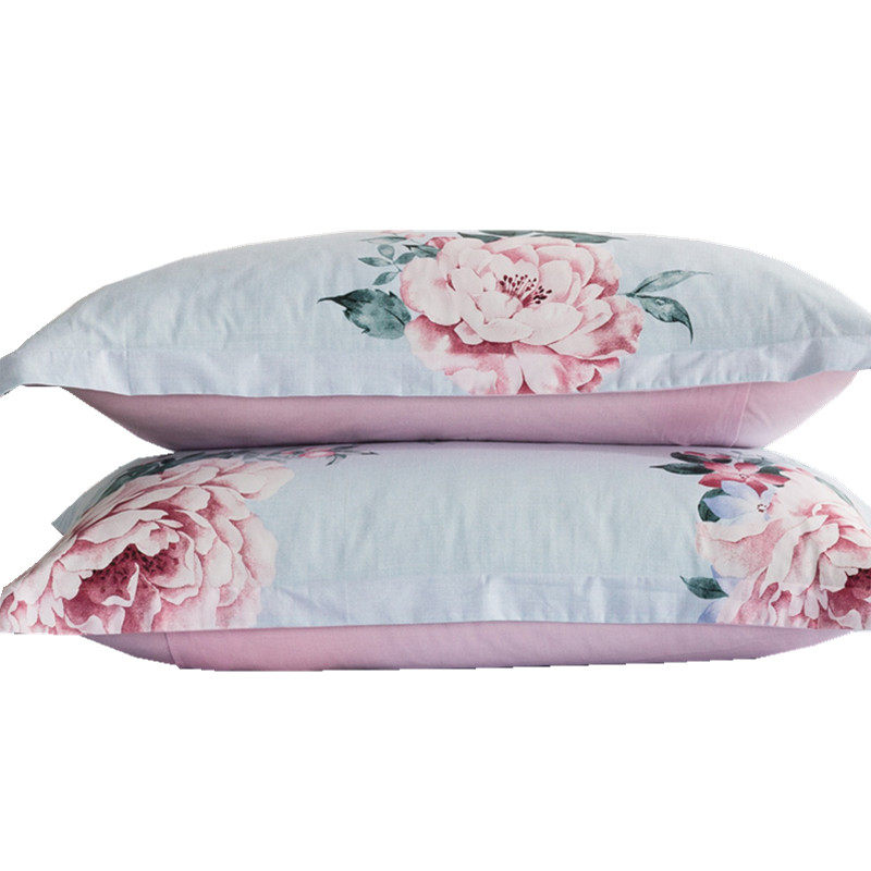 纯棉枕套包邮一对装 成人枕头套48x74cm100%全棉简约单人枕芯套罩,床上用品,枕套,淘宝优惠券,粉丝福利购,淘宝优惠卷