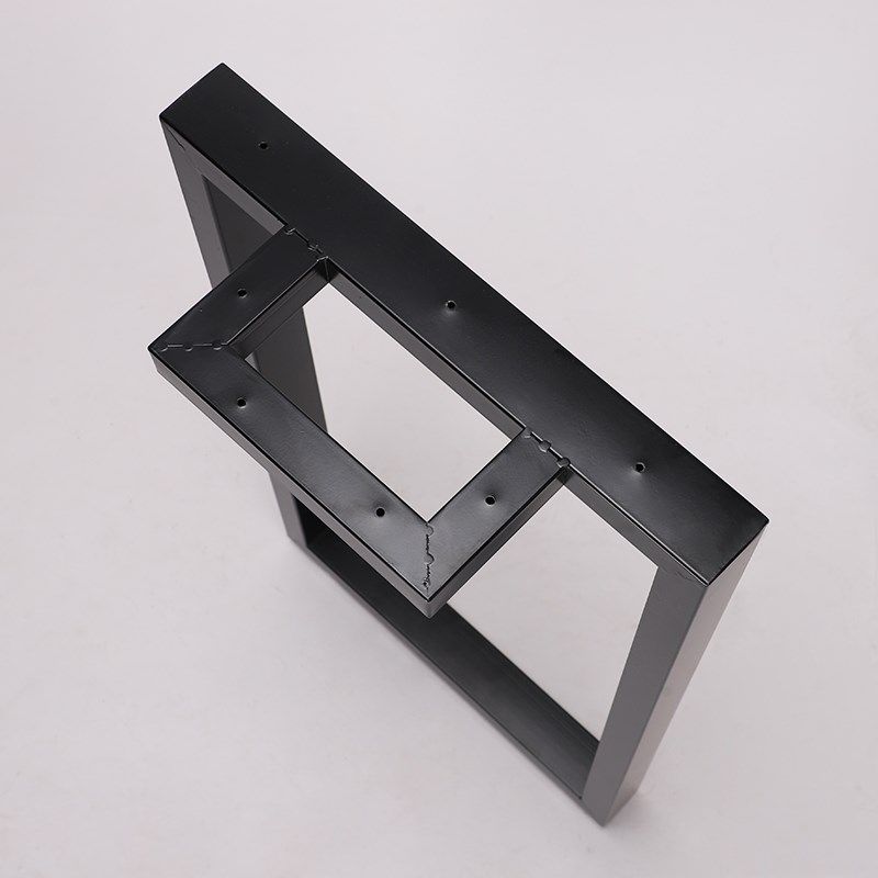 定制铁艺桌脚支架吧台支撑架餐桌办公桌桌腿桌子腿支撑腿岛台桌架