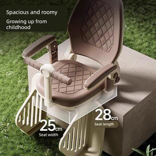 德国自行车儿童后置座椅山地公路车宝宝靠背座椅幼中大适用捷安特