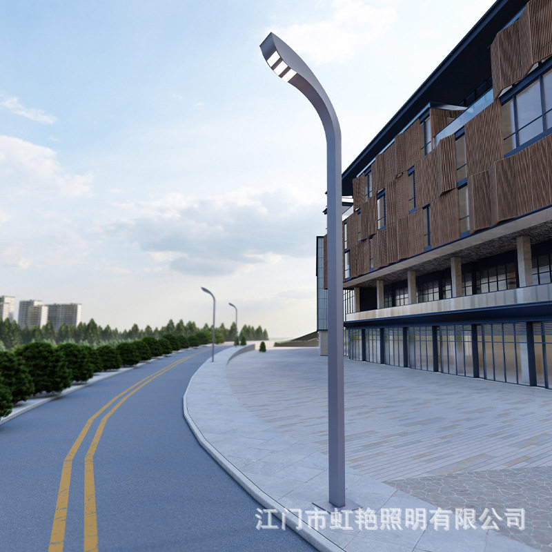 户外市电路灯LED超亮防水简约照明灯厂区学校产业园高杆灯庭院灯