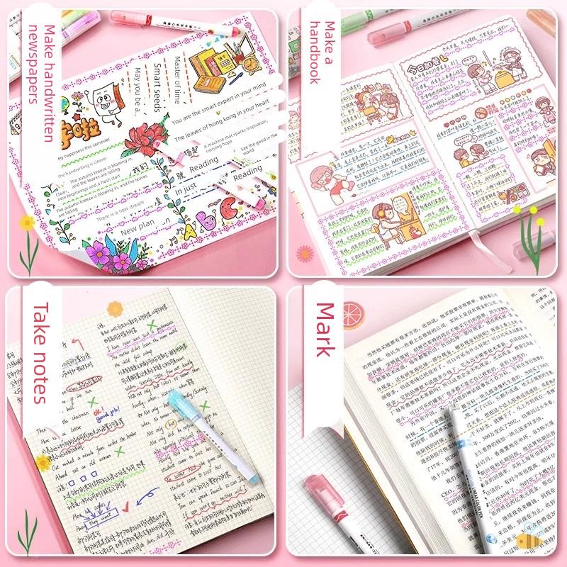 【下单立减30】手帐曲线花色笔手抄报专用花型轮廓笔AA