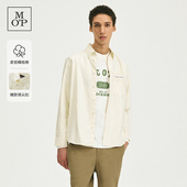 衬衫 Polo 春季 Marc 气质纯棉简约透气牛津纺条纹长袖 MOP 新款 男