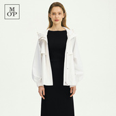 抗皱外套侧开叉设计薄款 Polo 春季 Marc 时尚 MOP 新款 连帽夹克女