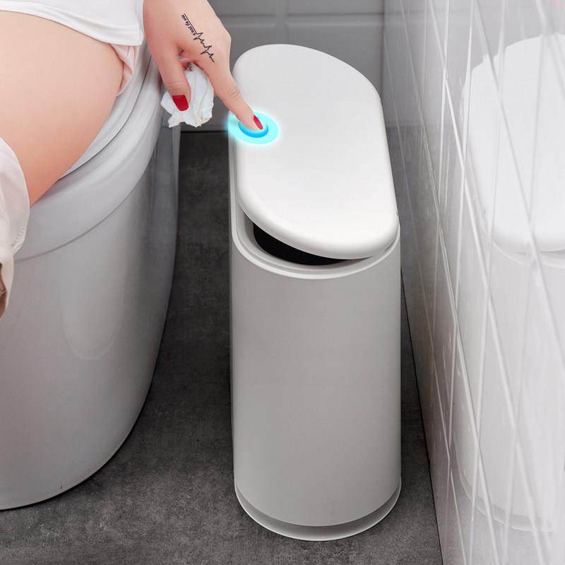 垃圾桶简约家用客厅卧室北欧厨房卫生间创意垃圾桶大号有盖废纸篓